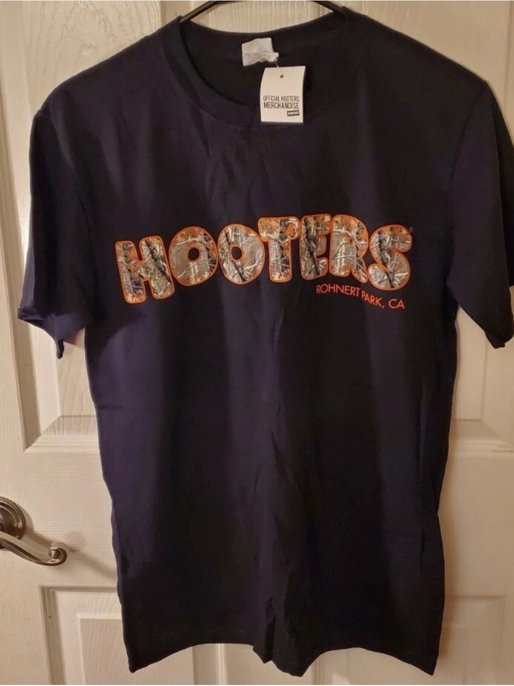 Hooters Rohnert Park Hunting Camo Logo Tee - Official Merchandise